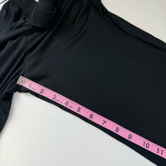 Nordstrom Rack Pajama Pants Womens Small Black Lounge Sleepwear - Picture 9 of 10